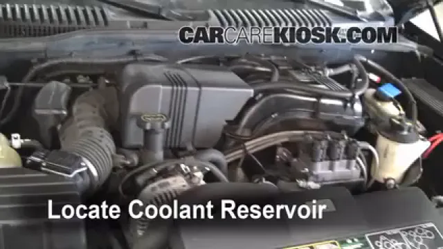 2002 Ford Explorer XLT 4.0L V6 Coolant (Antifreeze) Fix Leaks